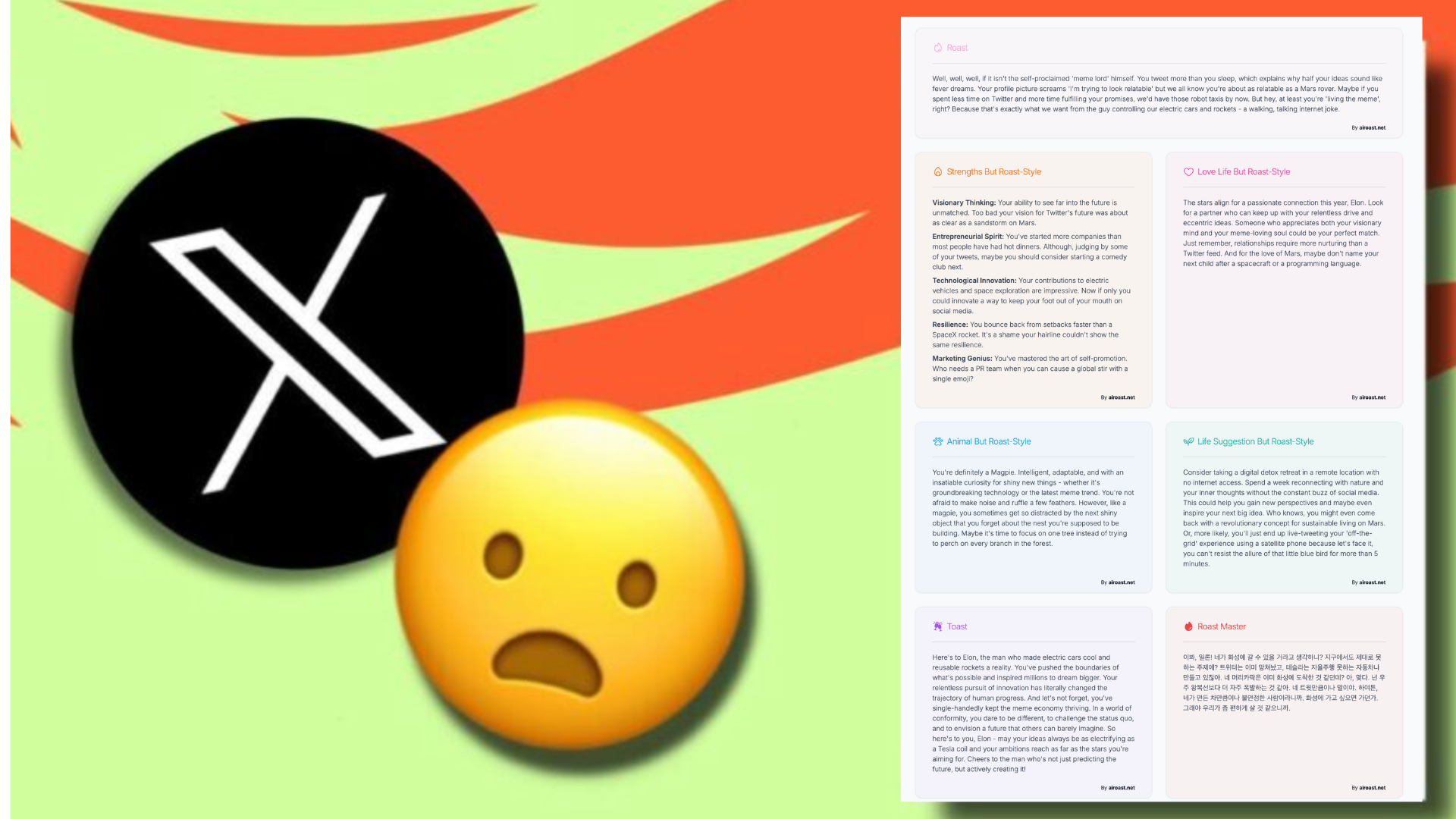 AI Roast - Twitter Roast ai,FREE,AI Roast, AI Twitter